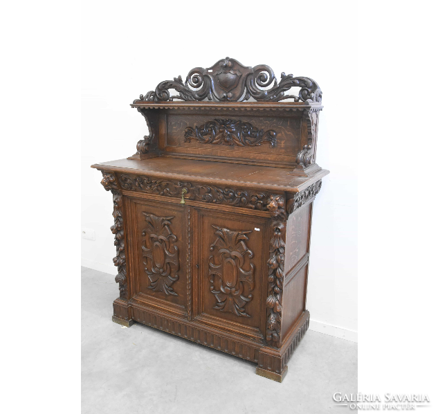Carved chest of drawers