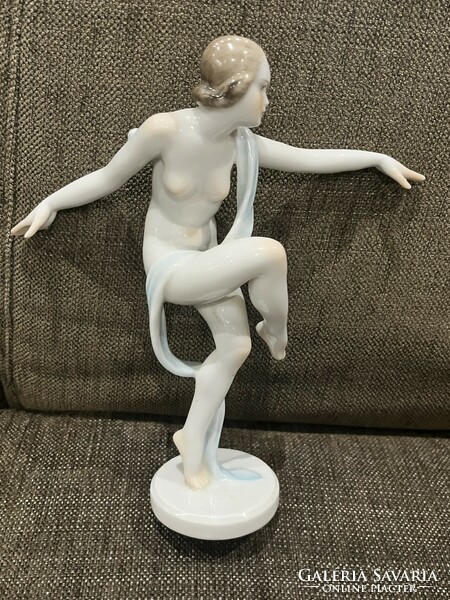 Herend dancing female nude 21cm for sale