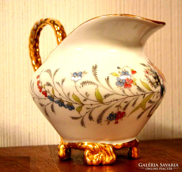 Master hand painted teapot sugar holder milk spout - art@decoration