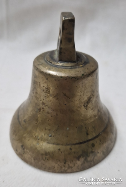 Antique copper bell, bell, in preserved condition 379 g.