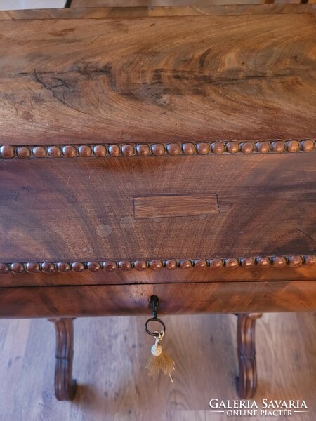 Antique French sewing table