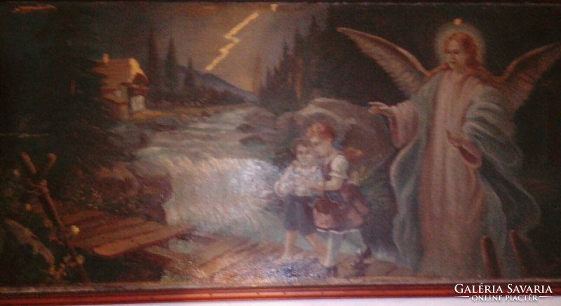 Szórády large-scale oil painting