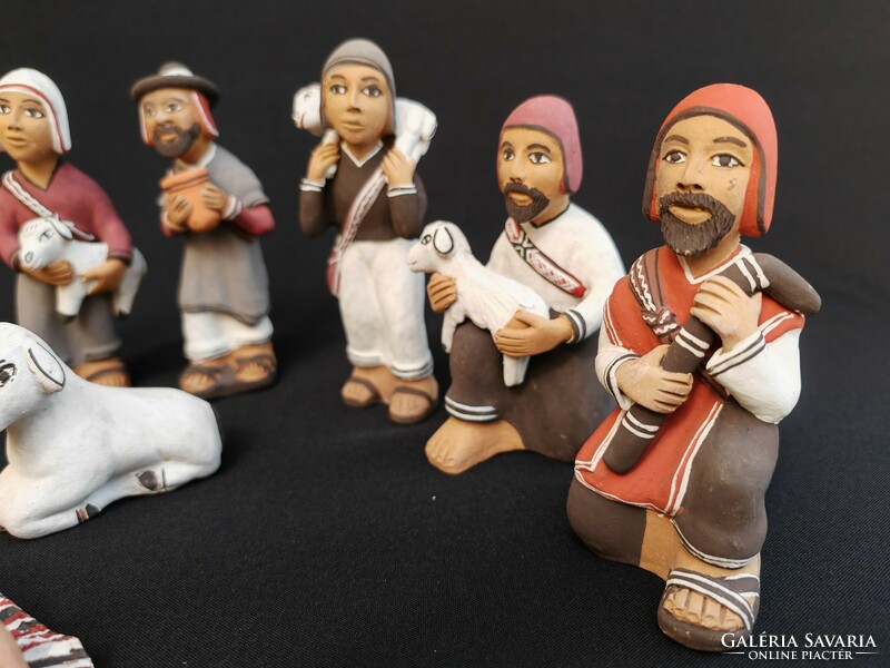 South American nativity figures.