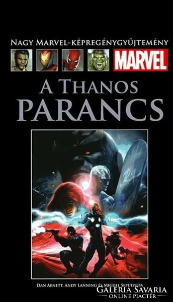 MARVEL 93 :  A Thanos Parancs ( KÉPREGÉNY KÖNYV)