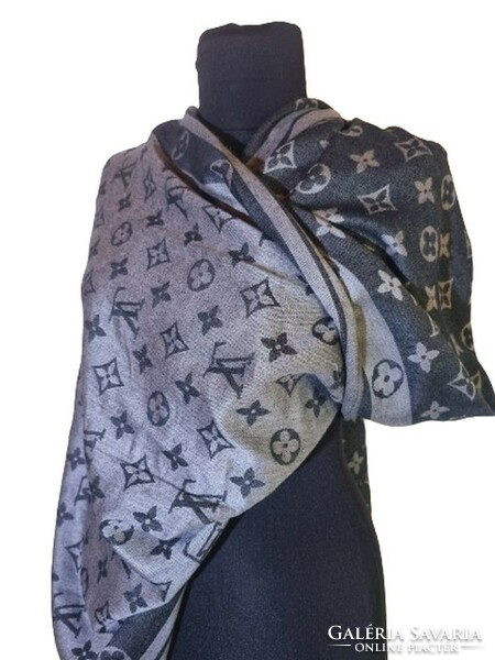 Louis vuitton cashmere silk scarf 70x184 cm. (6950)