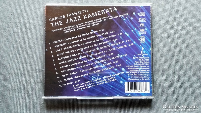 The Jazz Kamerata - Carlos Franzetti