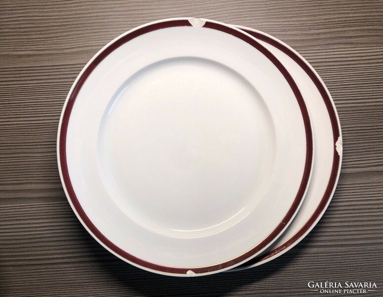 Alföldi barna csíkos porcelán tányér 2db