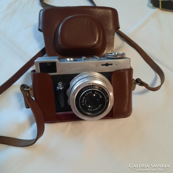 Welta belmira camera with original leather case and manual in German