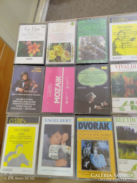 26 cassettes for sale, serious, opera, 30s theme