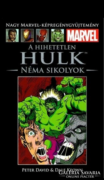 MARVEL 8: Hulk: Néma Sikolyok ( KÉPREGÉNY KÖNYV)