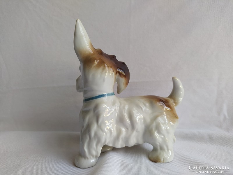 Fairy standing ear dog porcelain