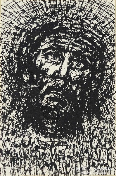 1Q404 XX. századi festő : Jézus Krisztus portré