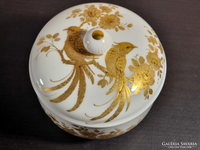 *Kaiser gold painted porcelain bonbonier 