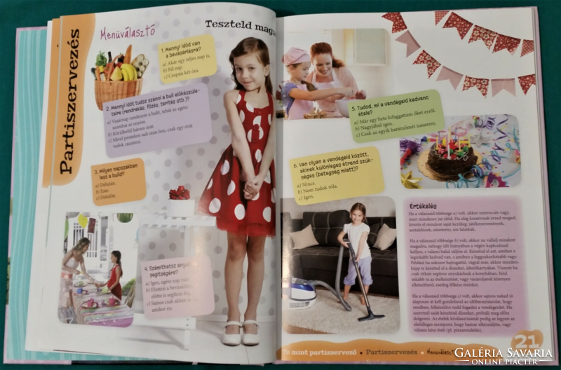 Zita Szilágyi: you as a party organizer > informative, children's cookbook, crafts,