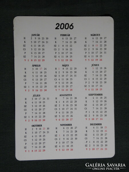 Card calendar, Pilis parchment men's clothing work clothes, Pilisvörösvár, festive, snowman, 2006, (6)