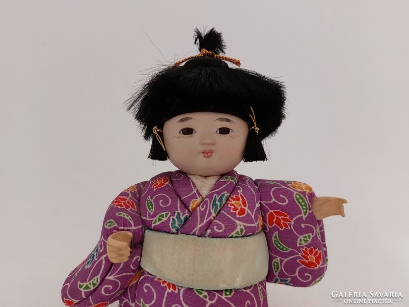 Japán figura fiú baba Kokeshi doll 14 cm