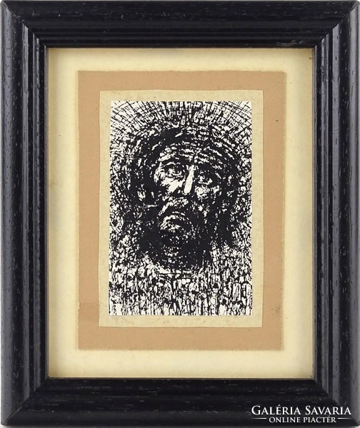1Q404 xx. Century painter: portrait of Jesus Christ