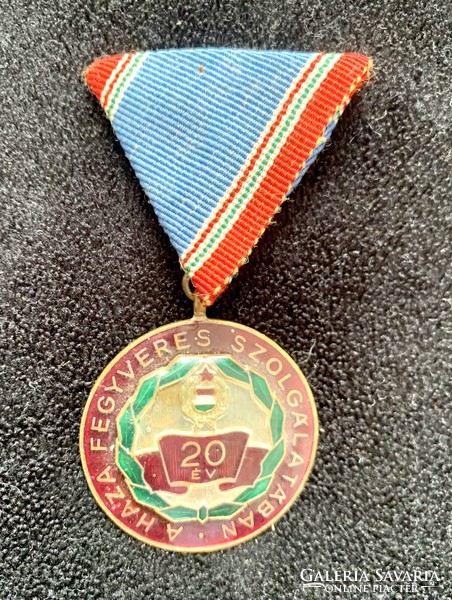 Award for 20 years in the armed service of the homeland