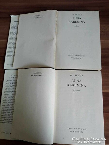 Lev Tolsztoj: Anna Karenin, 2 kötetben, 1971