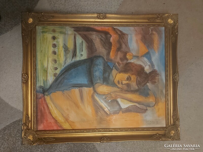 L.Kovács julia/pósfai julia/pósfainé, painting, oil, canvas, 40x50 cm