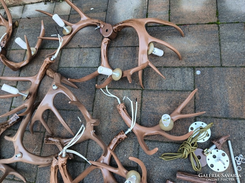 Decorative plastic antlers, unique design negotiable.