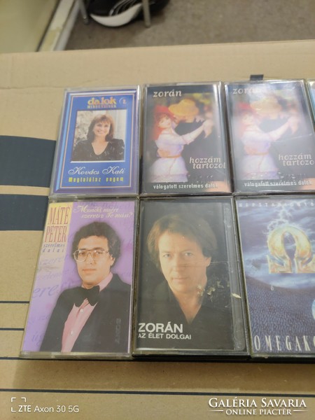 8 pop cassettes from the 80s for sale