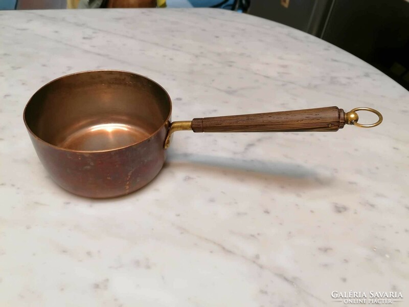Red copper Dutch pouring pot, kettle