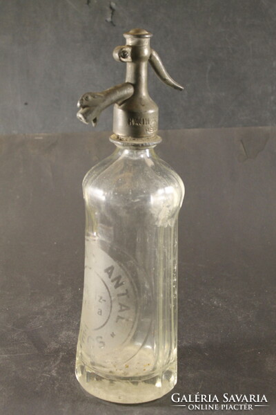 Antique soda bottle with the same head 848
