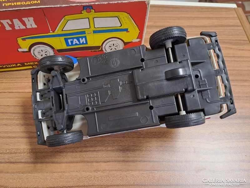 Lada niva flywheel Soviet toy car with original box