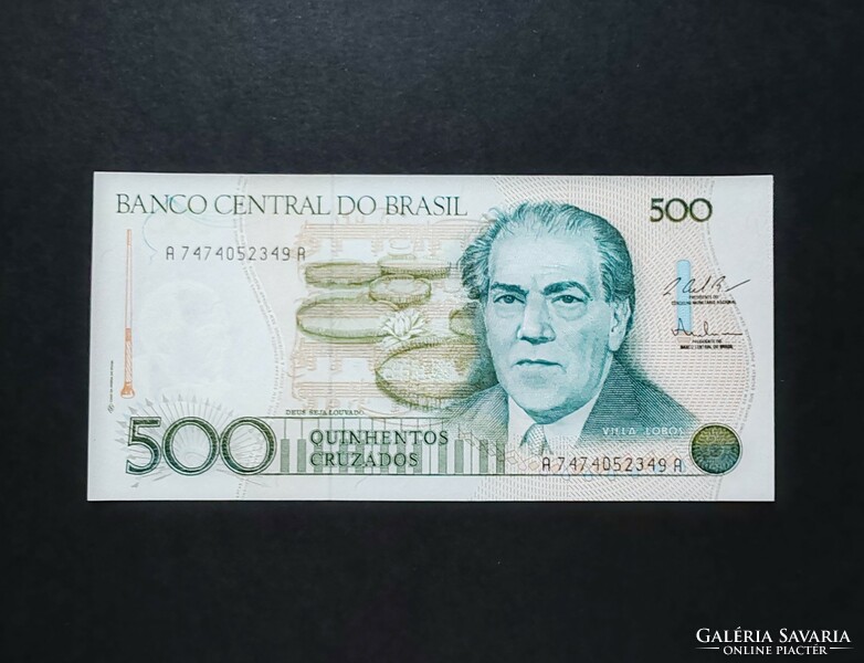 Brazília 500 Cruzados 1987, UNC