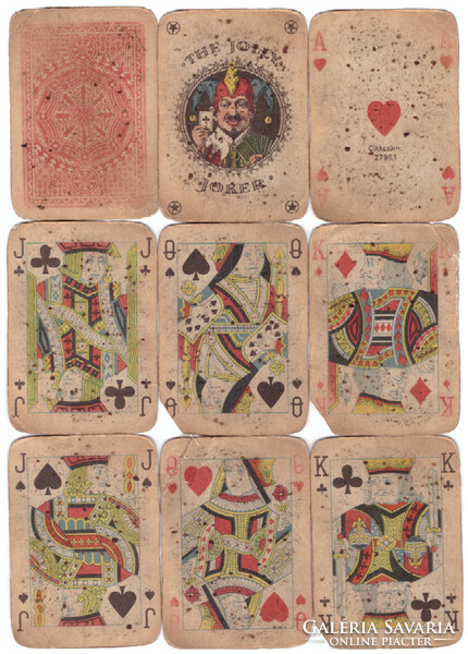 307. Double deck international picture card French playing card factory around 1970