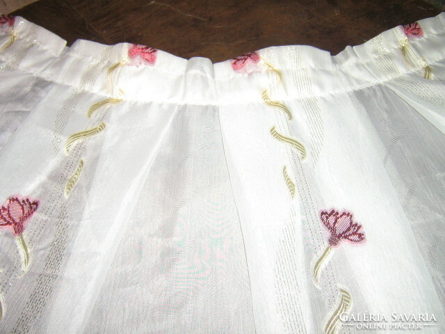 Beautiful huge floral embroidered curtain