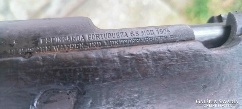 Mauser M1904 hadi puska az 1. vh-ból hatástalanítva