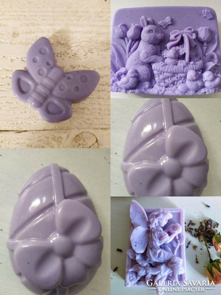 Sale 5 pcs. Easter soap lavender goat's milk