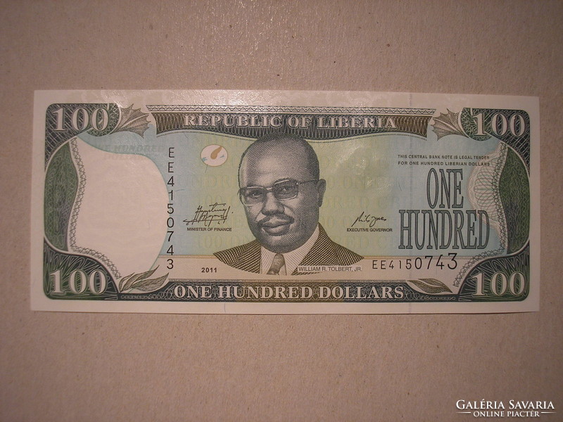Liberia-$100 2011 oz