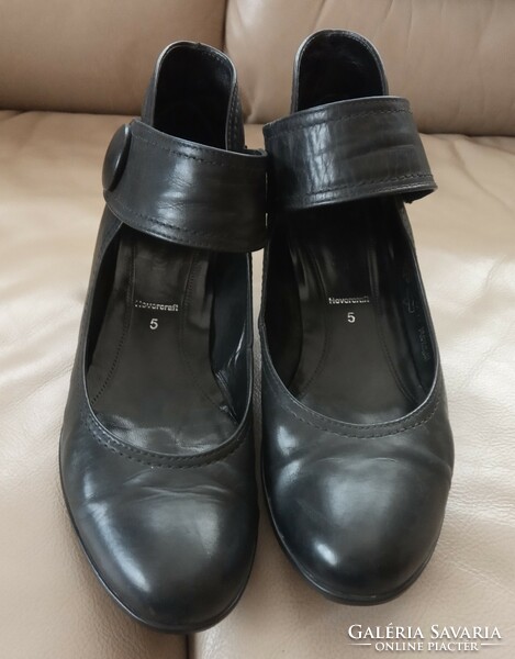 Women's leather shoes women's ankle shoes women's leather casual havercraft shoes size 37 worn a few times