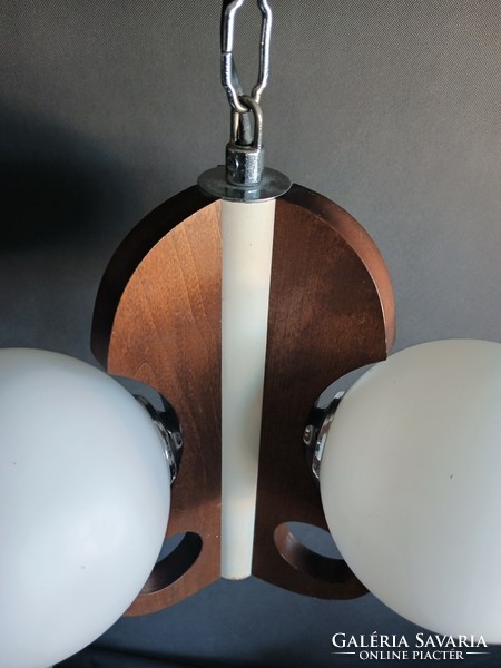Scandinavian sputnik atom opal ceiling lamp. Negotiable!