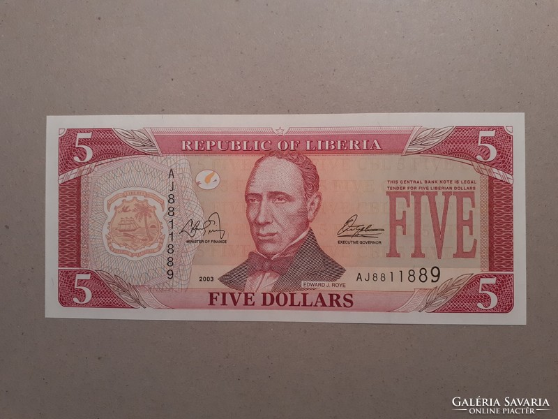 Liberia-$5 2003 oz