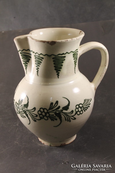 Antique Hódmezővásárhely signed jug 846