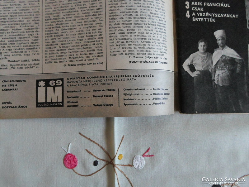 Ifjúsági Magazin – 1969. március (régi újság, folyóirat születésnapra)