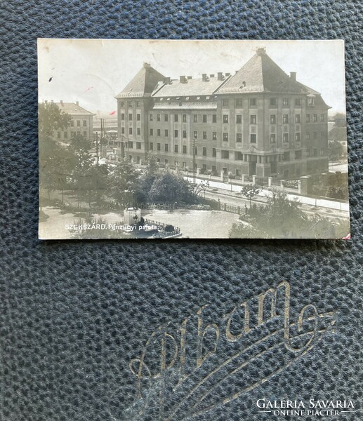 Szekszárd financial palace - postcard