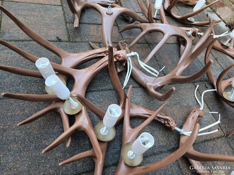 Decorative plastic antlers, unique design negotiable.