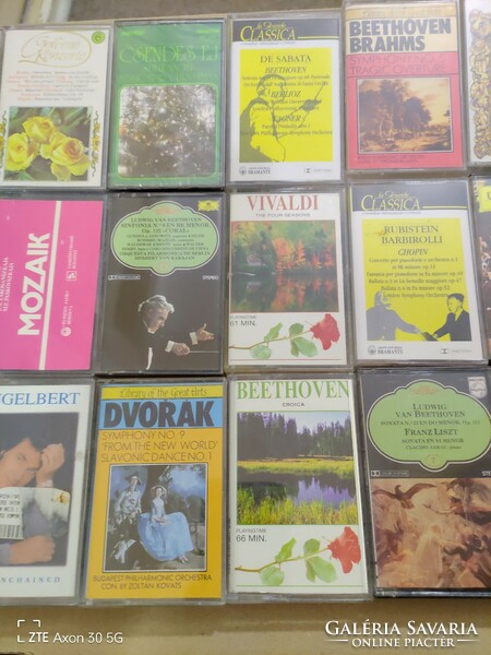 26 cassettes for sale, serious, opera, 30s theme