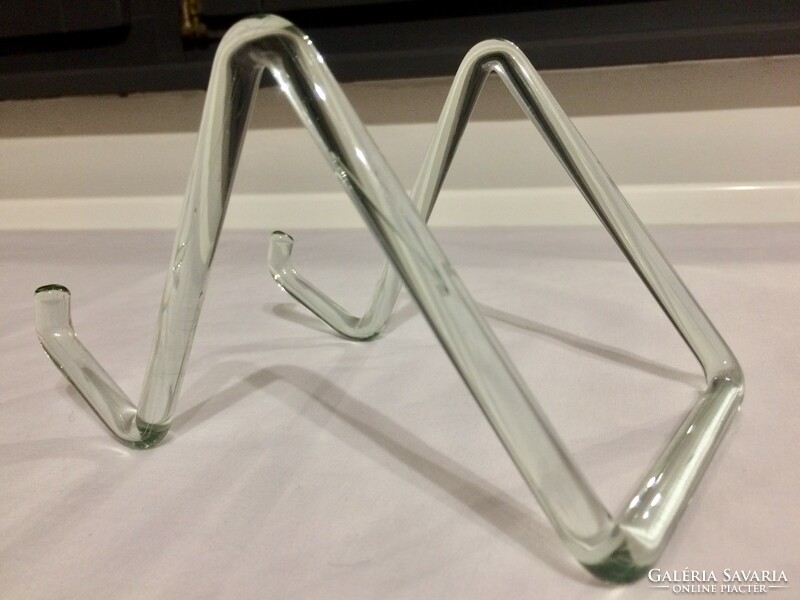 Glass plate holder stand