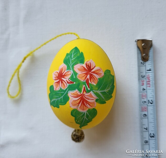 Húsvéti kézzel festett tojás akasztható dekoráció dísz kellék