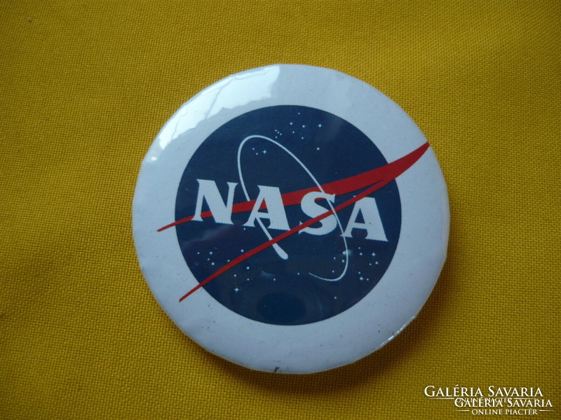 Nasa plastic badge