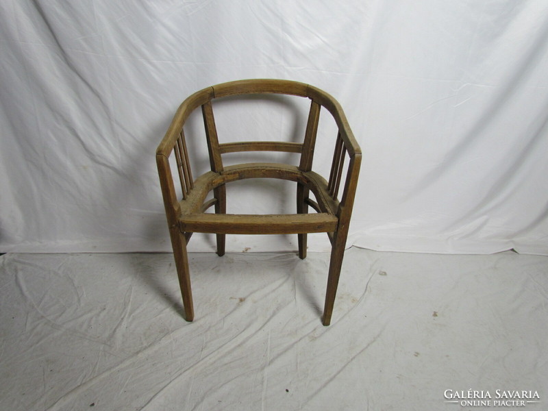 Antique Art Nouveau armchair (polished)