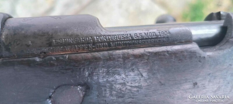 Mauser M1904 hadi puska az 1. vh-ból hatástalanítva