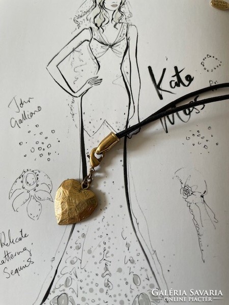 Pilgrim necklace with heart pendant