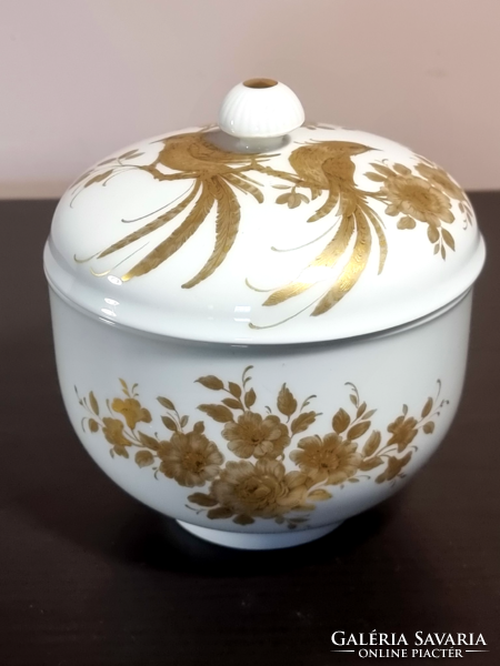 *Kaiser gold painted porcelain bonbonier 